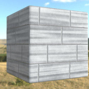 marble tiled floor render