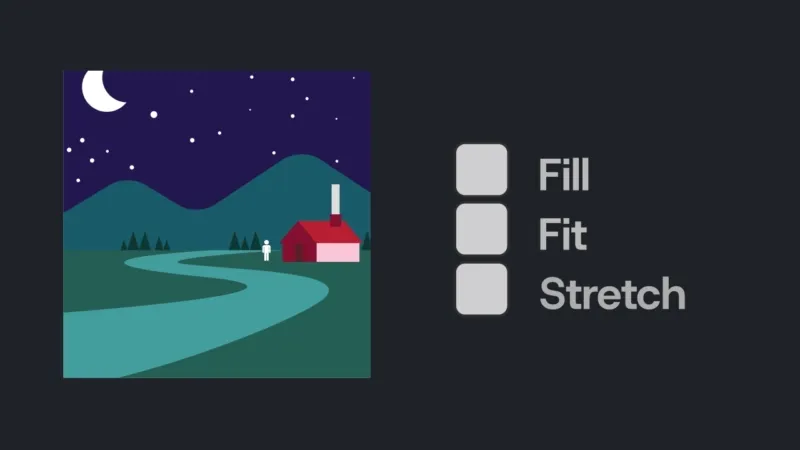 cr fill fit strech new ui